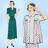New York 507: 1950s Uncut Misses Maternity Suit Sz 32 B Vintage Sewing Pattern