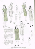 1940s Vintage New York Sewing Pattern 759 Misses WWII House Dress Size 20 38B