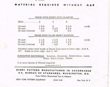 New York 1242: 1950s Toddler Girls Scalloped Dress Sz 2 Vintage Sewing Pattern