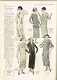 Pictorial Review 1893: 1920s Misses Flapper Dress Sz 37 B Vintage Sewing Pattern
