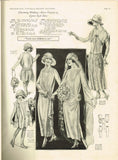 Pictorial Review 1940: 1920s Womens Flapper Wedding Dress Sz 42B Vintage Sewing Pattern