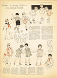 Pictorial Review 2937: 1920s Sweet Baby Girls Dress Sz 1 Vintage Sewing Pattern