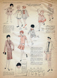 Pictorial Review 3567: 1920s Toddler Girls Bloomer Dress Sz 6 VTG Sewing Pattern