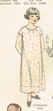 Pictorial Review 3946: 1920s Sweet Girls Nightgown Sz6 Vintage Sewing Pattern