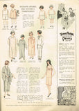 Pictorial Review 3946: 1920s Sweet Girls Nightgown Sz6 Vintage Sewing Pattern