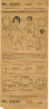 Pictorial Review 6650: 1910s Misses Edwardian Jumper 36 B Vintage Sewing Pattern