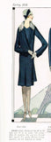 Pictorial Review 4151: 1920s Uncut Flapper Coat Sz 38 B Vintage Sewing Pattern - Vintage4me2