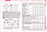 1960s Vintage Simplicity Sewing Pattern 4214 Misses Nightgown & Robe Size 12 32B