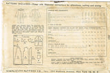 Simplicity 2331: 1940s Stylish Women's Coat Size 36 Bust Vintage Sewing Pattern