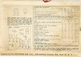 Simplicity 2936: 1940s Misses Jacket or Blazer Sz 34 Bust Vintage Sewing Pattern