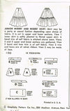 1950s Vintage Simplicity Sewing Pattern 1130 Uncut Misses' Skirt Size 24 W