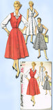 1950s Vintage Simplicity Sewing Pattern 1094 Misses Jumper or Dress Sz 16 Uncut!