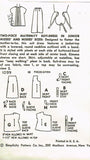 1950s Vintage Simplicity Sewing Pattern 1099 Uncut Misses Maternity Suit Size 16