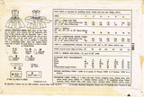 1950s Vintage Simplicity Sewing Pattern 1108 Easy Toddler Girls Dress Size 5