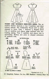 1950s Vintage Simplicity Sewing Pattern 1135 Uncut Misses' Street Dress Size 18