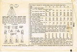 Simplicity 1154: 1950s Misses Empire Waist Dress Sz 32 B Vintage Sewing Pattern