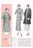 1930s Vintage Simplicity Sewing Pattern 1178 Ladies Street Dress & Jacket Sz 38B
