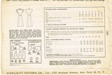1940s Vintage Simplicity Sewing Pattern 1283 Uncut Misses Casual Dress Size 30 B