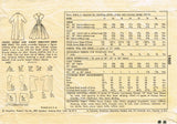 1950s Vintage Simplicity Sewing Pattern 1460 Misses Cocktail Dress & Coat 30 B