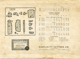 1930s Vintage Simplicity Sewing Pattern 1509 Little Boys Casual Shirt Set Size 6