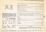 Simplicity 1569: 1940s Toddler Girls Princess Dress Sz 4  Vintage Sewing Pattern