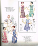 Simplicity 1699: 1930s Misses Farm Kitchen Apron 32-34 B Vintage Sewing Pattern