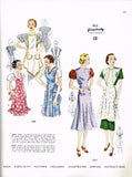 Simplicity 1699: 1930s Misses Farm Kitchen Apron 32-34 B Vintage Sewing Pattern