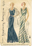 Simplicity 1742 Rare Evening Gown & Jacket Pattern