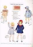 Simplicity 1839: 1930s Toddler Girl Smocked Dress Coat Vintage Sewing Pattern - Vintage4me2