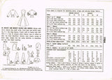 1950s Vintage Simplicity Sewing Pattern 1904 Uncut Misses Dress or Jumper Size 38 B