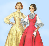 1950s Vintage Simplicity Sewing Pattern 1904 Uncut Misses Dress or Jumper Size 38 B