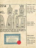 Simplicity 2214: 1930s Misses Suit w Swagger Coat Sz 30 B Vintage Sewing Pattern - Vintage4me2