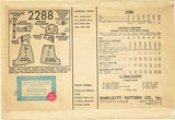 Simplicity 2288: 1930s Misses Bra & Panties Size 38 Bust Vintage Sewing Pattern