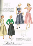 1940s Vintage Simplicity Sewing Pattern 2372 Misses Suit and Tucked Blouse 32B - Vintage4me2