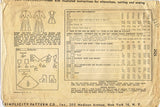 Simplicity 2524: 1940s Cute Misses Playsuit & Skirt 34 B Vintage Sewing Pattern