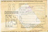 1940s Vintage Simplicity Sewing Pattern 2473 Misses Scalloped Dress Sz 36 B