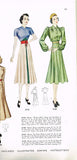 1930s Vintage Simplicity Sewing Pattern 2758 Misses Skirt and Blouse Sz 36 Bust - Vintage4me2