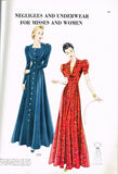1930s Vintage Simplicity Sewing Pattern 2791 Misses Housecoat or Beachcoat 32B