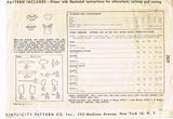 Simplicity 2829: 1940s Misses Bare Midriff Top Size 32 B Vintage Sewing Pattern