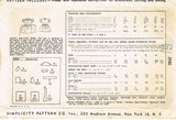 Simplicity 2930: 1940s Toddler Girls Scalloped Dress Sz 2 Vintage Sewing Pattern