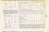 1940s Vintage Simplicity Sewing Pattern 2933 Baby Girls Skirt Blouse Jumper Sz1