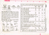 1960s Vintage Simplicity Sewing Pattern 3236 Misses Full or Cocktail Apron Sz MED