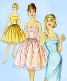 1960s Vintage Simplicity Sewing Pattern 3429 Misses Proportioned Slip Sz 36 B