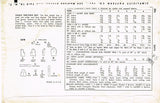 Simplicity 3676: 1950s Sweet Uncut Baby Girls Suit Size 1 Vintage Sewing Pattern