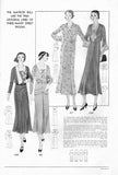 Simplicity 377: 1930s Plus Size Afternoon Dress 50 Bust Vintage Sewing Pattern - Vintage4me2