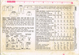 Simplicity 3987: 1960s Toddler Girls Play Clothes Vintage Sewing Pattern Chart