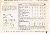 1950s Original Vintage Simplicity Sewing Pattern 3992 Toddler Girls Suit Size 2