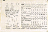1950s Vintage Simplicity Sewing Pattern 4283 Misses Dress & Topper Size 31 Bust