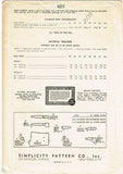 Simplicity 4351: 1940s Classic Men's Boxer Shorts Sz 34 W Vintage Sewing Pattern