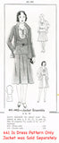 Simplicity 441: 1930s Uncut Toddler Girls Dress Size 6 Vintage Sewing Pattern - Vintage4me2 
